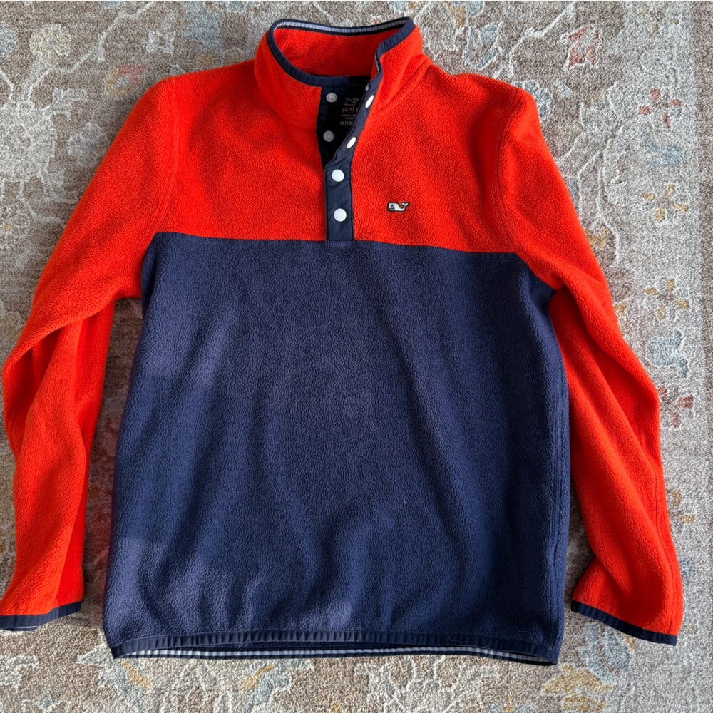 Vineyard Vines Youth Snap Front Fleece
